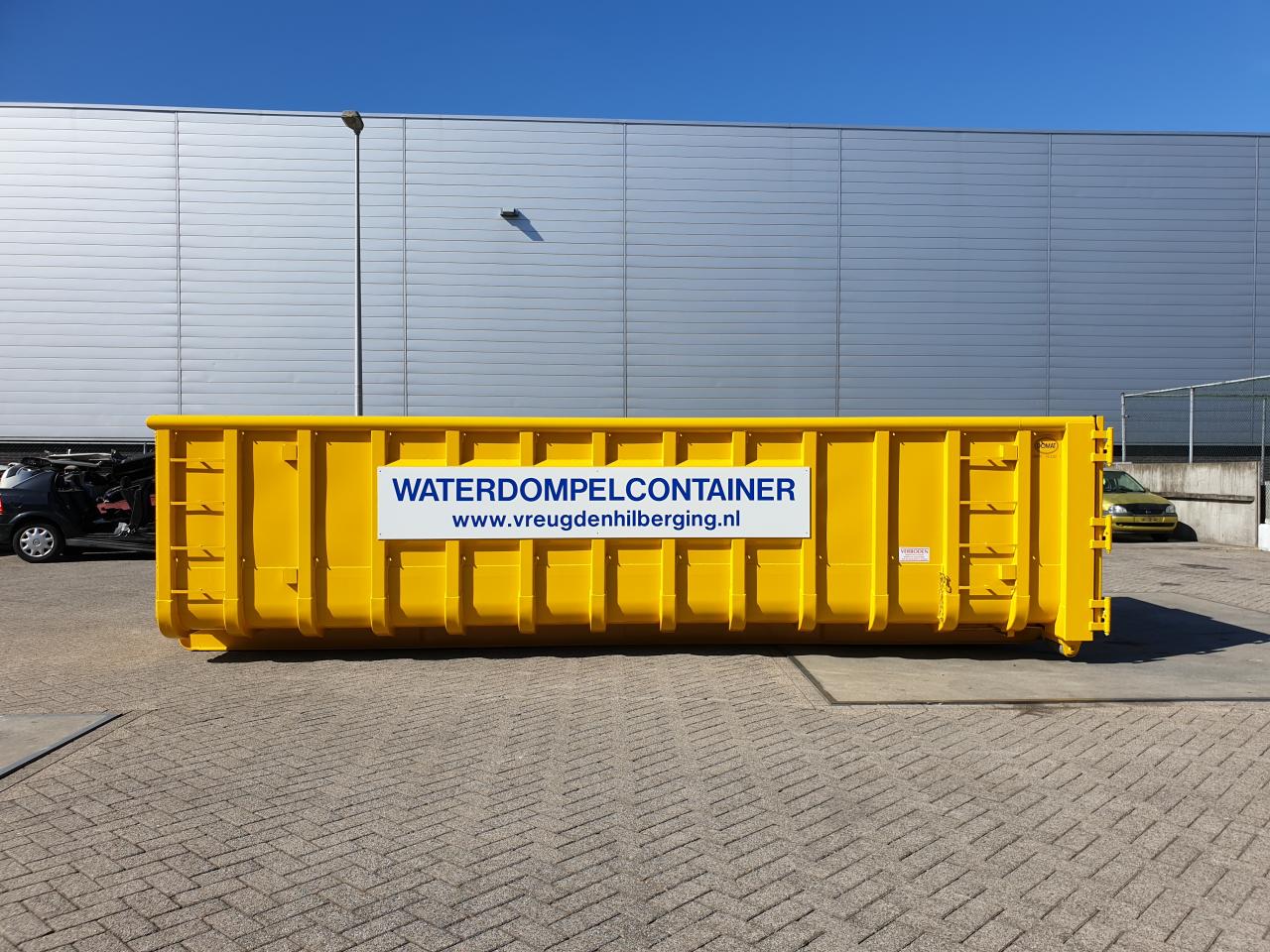 Waterdompelcontainer van de Veiligheidsregio Haaglanden